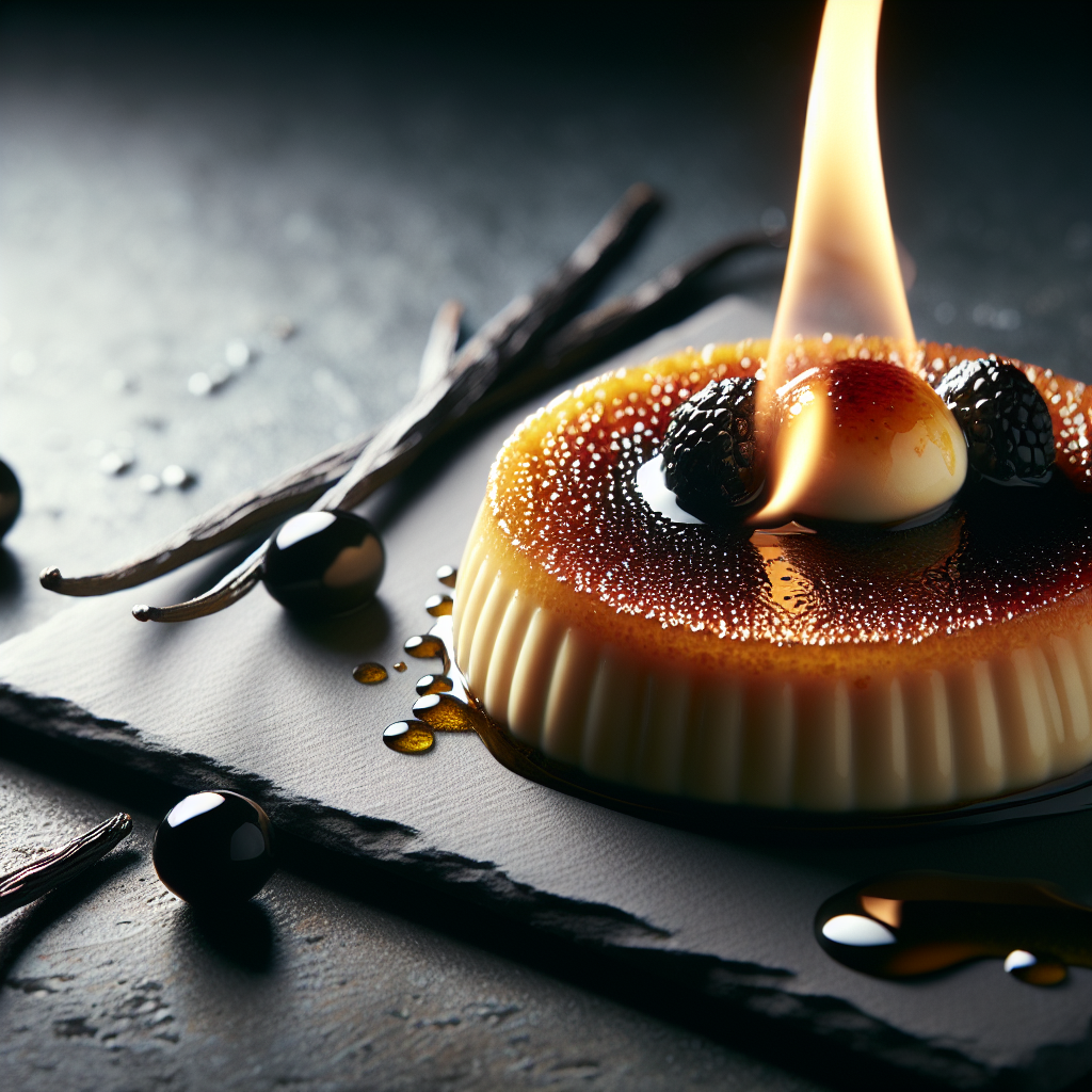 Crème brûlée vanille